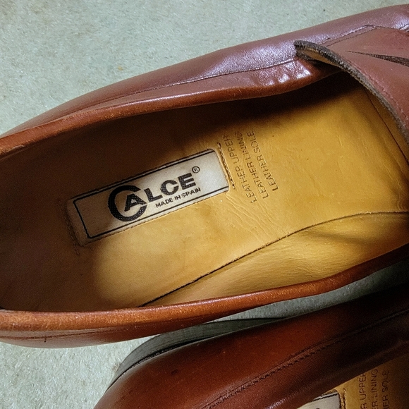 Calce Leather Loafers Shoes - Picture 9 of 12